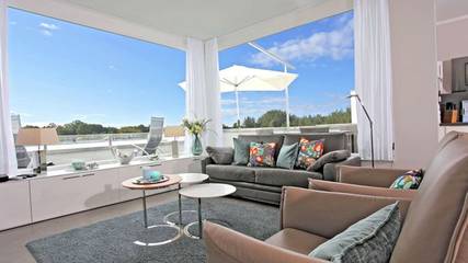 Ferienhaus für 6 Personen, mit Terrasse und Sauna in Binz