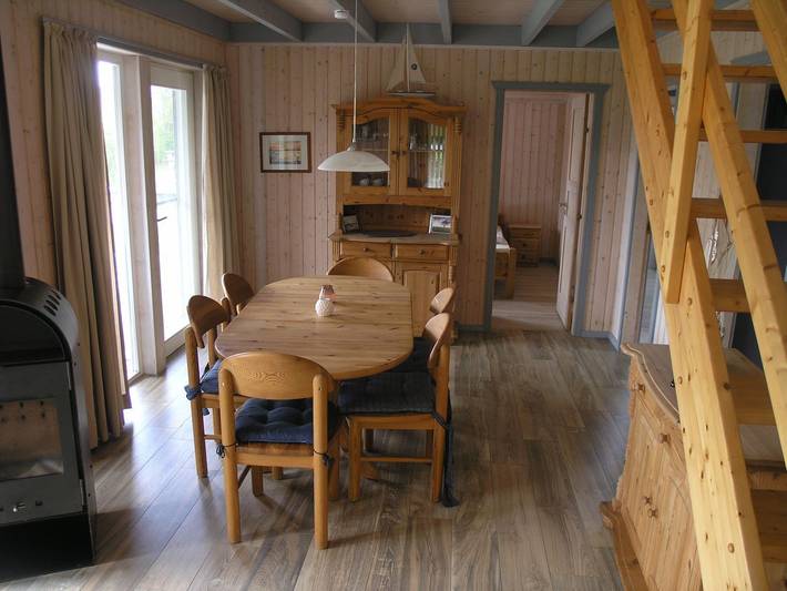 Ferienhaus für 6 Personen, mit Terrasse und Sauna sowie Garten, mit Haustier in Rechlin - 2