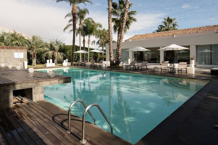 Ferienhaus für 7 Personen, mit Balkon