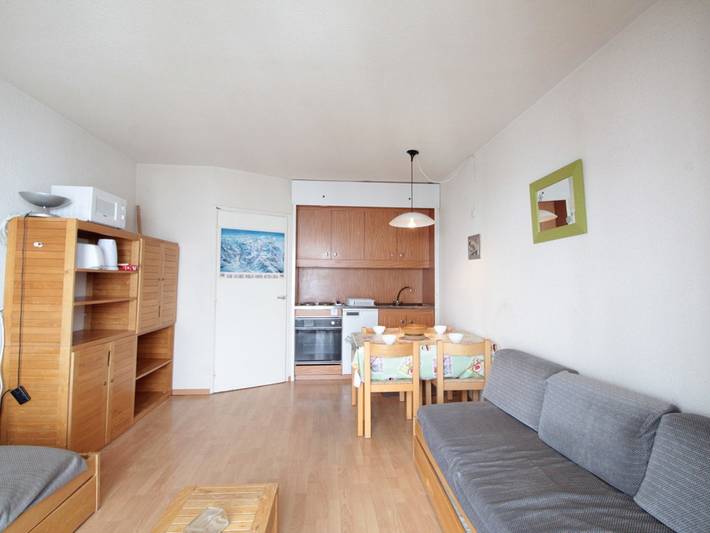 Ganzes Studio, Studio für 4 Personen in Residenz Andromède, 300m von Pisten, Flaine Forêt in Flaine, Arâches-la-Frasse