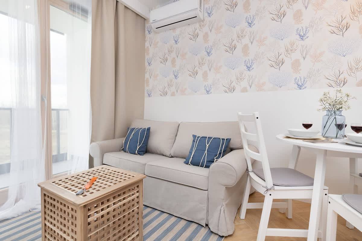 Cały apartament, Apartament wakacyjny dla 4 osób z ogród in Gdańsk, Zatoka Gdańska