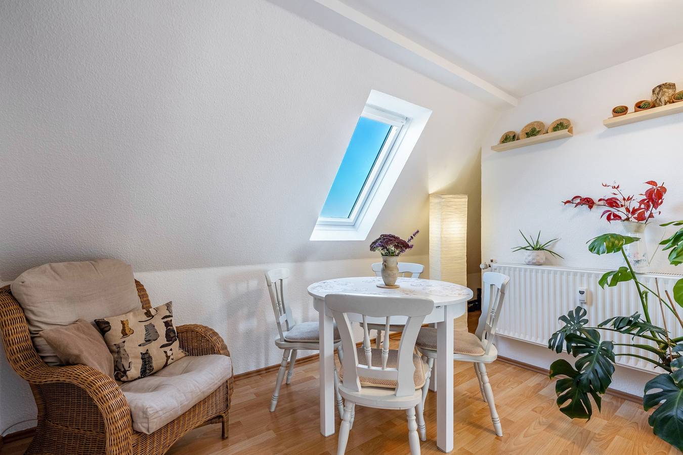 Ganze Wohnung, Ferienwohnung 'Yvette's Ferienwohnung' mit Gemeinschaftsgarten und Wlan in Lugau/Erzgebirge, Erzgebirge