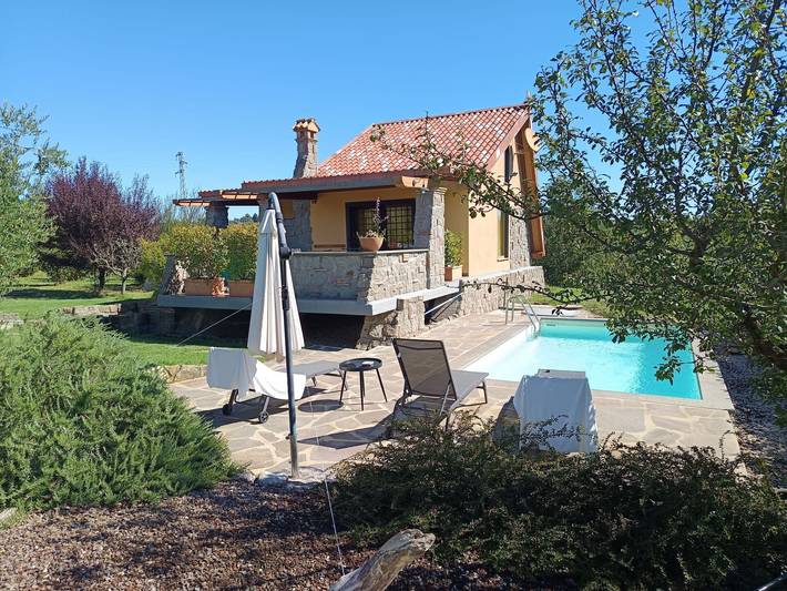 Ferienhaus für 4 Personen, mit Garten