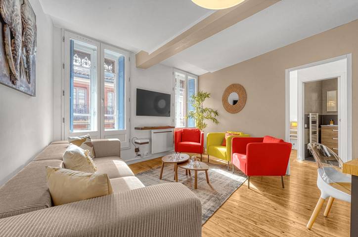 Appartement de vacances pour 6 personnes, avec balcon - 1