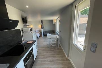 Gîte pour 2 personnes, avec terrasse à Bourseville