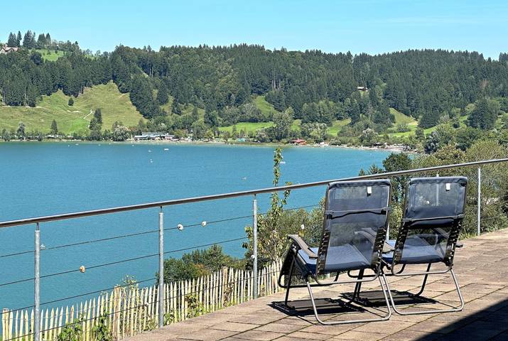 Ferienwohnung für 2 Personen, mit Seeblick und Terrasse sowie Garten, kinderfreundlich im Oberallgäu - 4