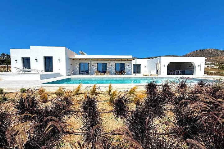 Villa voor 6 personen, met terras en tuin in Aliki