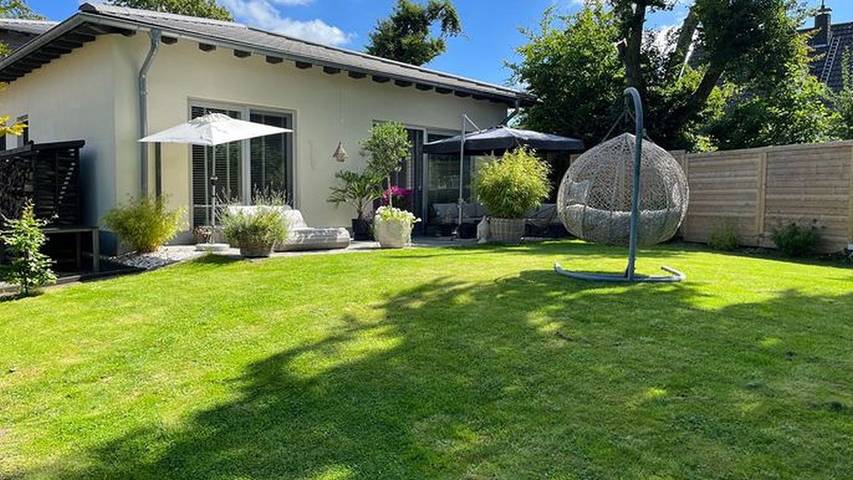 Ferienhaus für 4 Personen, mit Terrasse und Garten sowie Sauna, mit Haustier - 1