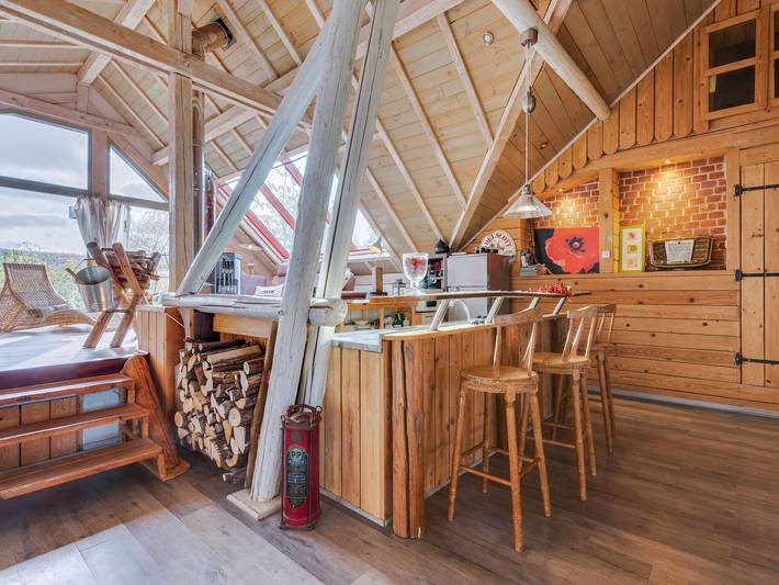 Ferienhaus für 3 Personen, mit Balkon und Whirlpool sowie Terrasse und Garten in Niderviller - 4