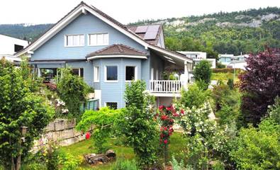 Chambre d’hôte pour 2 personnes, avec vue ainsi que sauna et jardin à Delémont