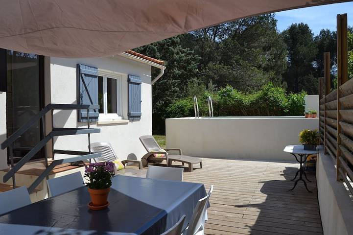 Ferienhaus für 5 Personen, mit Terrasse und Garten