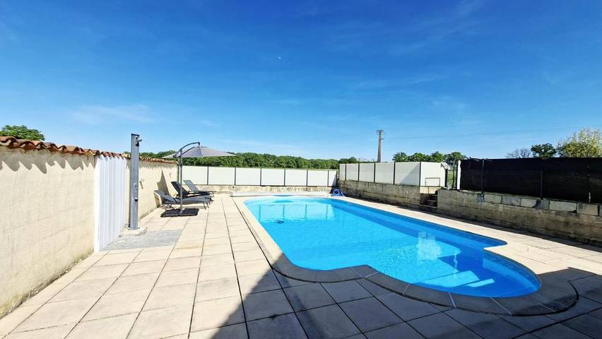 Maison de vacances pour 12 personnes, avec Terrasse et Piscine