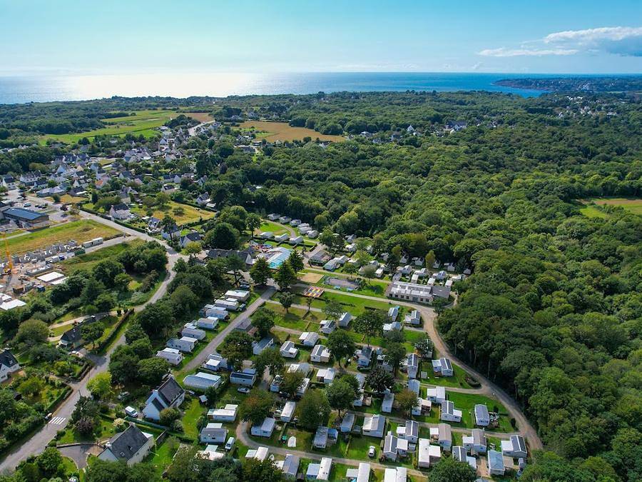 Camping de La Grande Lande - Mobilhome 4 personnes - Confort in Moëlan-sur-Mer, Région de Quimper