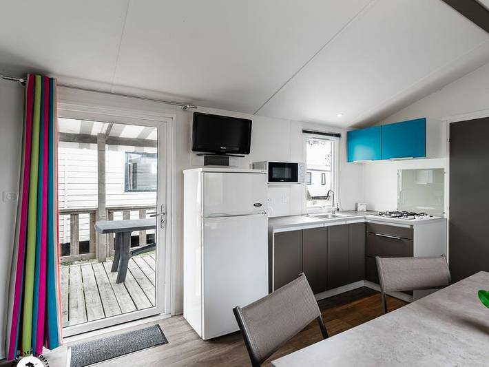 Camping Les Violettes  - Mobilhome 6 personnes - Mobile-home Goéland (3 chambres) 6 pers in L'Aiguillon-la-Presqu'île, Vendée