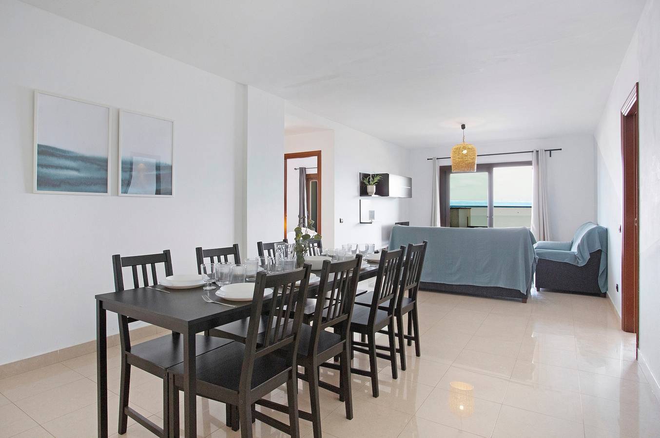 Casa vacanze 'Apart 3 Dormitorios Vista Mar 4' con vista mare, piscina in comune e Wi-Fi in Piedra Playa, La Oliva