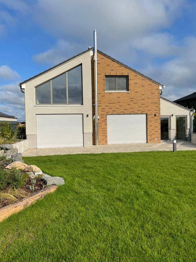 Ferienhaus für 6 Personen, mit Terrasse und Sauna sowie Ausblick in Löbnitz