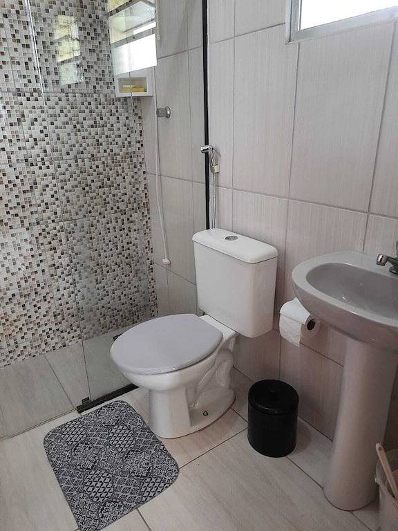 Ausgezeichnetes und komfortables Haus im Obergeschoss für die Saison in Ilha Comprida, Litoral Sul de São Paulo