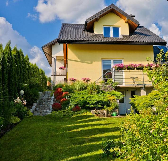 Apartament wakacyjny dla 6 osób, z widok i ogród w Uherce Mineralne