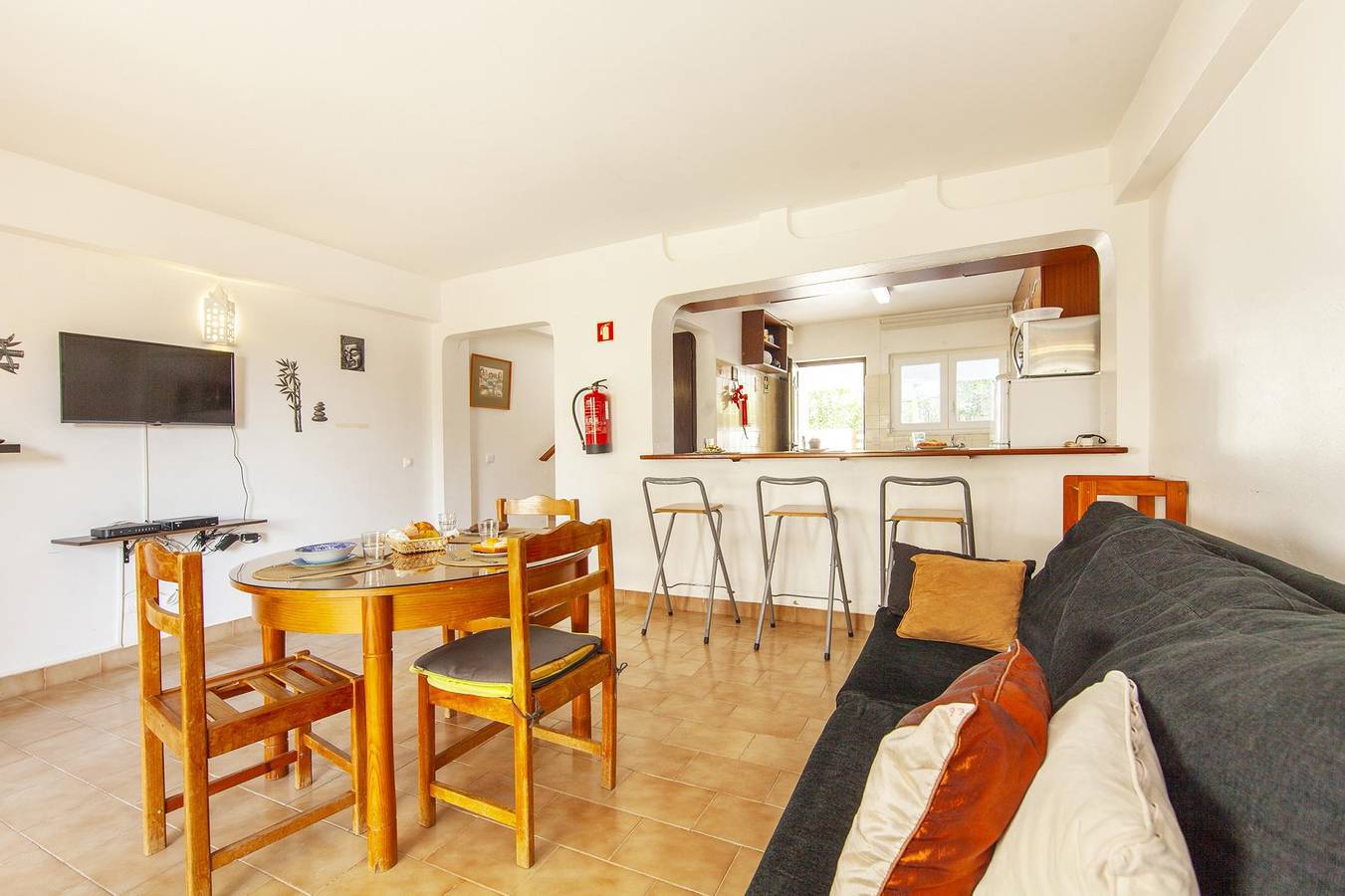 Apartamento entero, Apartamento de vacaciones para 6 personas con jardín in Santa Maria, Lagos