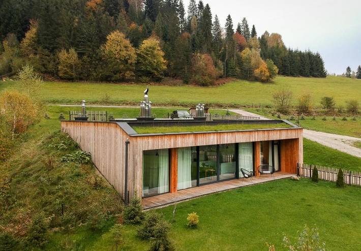 Ferienhaus für 7 Personen, mit Garten und Ausblick - 1