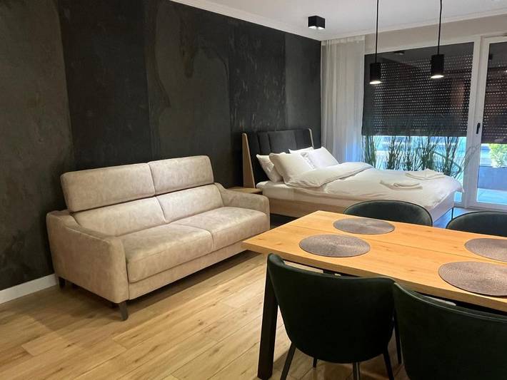 Apartament wakacyjny dla 4 osób, z balkon i sauna oraz widok - 1