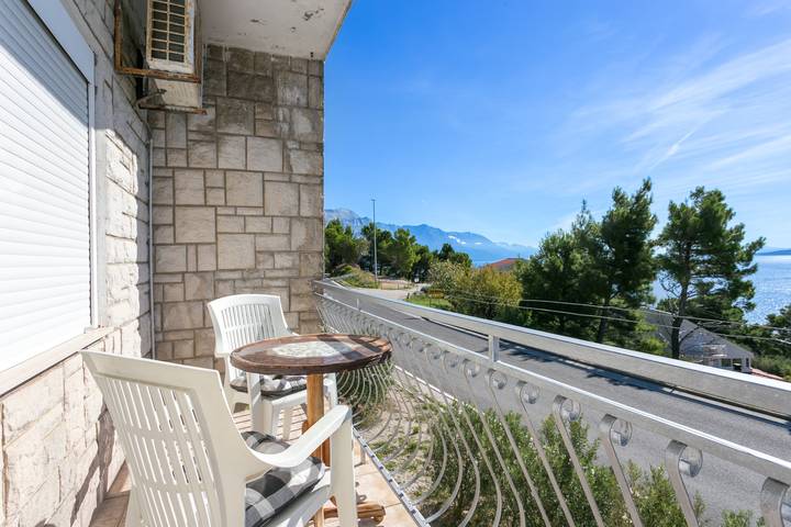 Ferienwohnung für 3 Personen, mit Balkon/Terrasse in Marusici