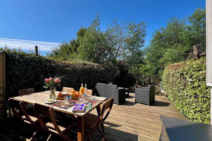 Location de vacances pour 5 personnes, avec jardin dans Plage de La Hume