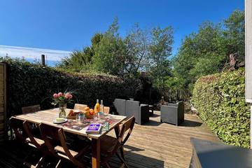 Gîte pour 5 personnes, avec jardin dans Plage de La Hume