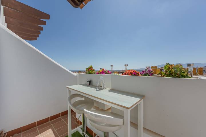 Ganze Wohnung, Ferienhaus 'Maison De Lumière' mit Meerblick, WLAN und Klimaanlage in Playas de Vera, Vera