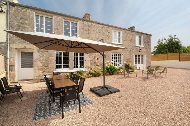 Ferienhaus „La Maison Du Cap“ mit privater Terrasse, Wlan und Klimaanlage in Plévenon, Dinan und Umgebung