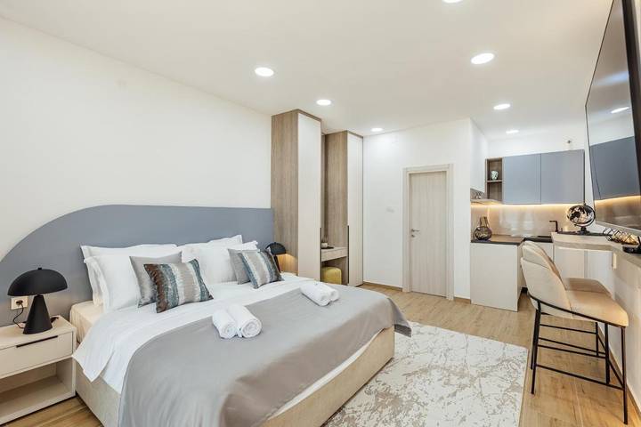 Apartament wakacyjny dla 2 osób, z widok w Herceg Novi