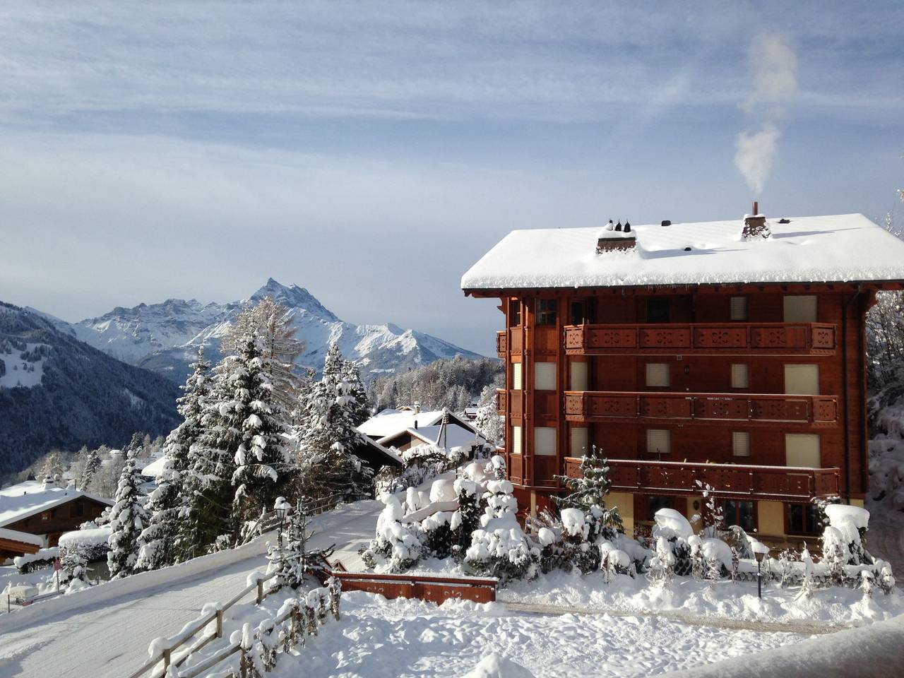 Ganze Wohnung, Les Cîmes 8 in Gryon, Alpes Vaudoises