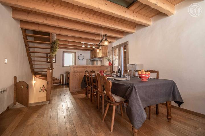 Gîte pour 10 personnes, animaux acceptés à Champagny-en-Vanoise - 4