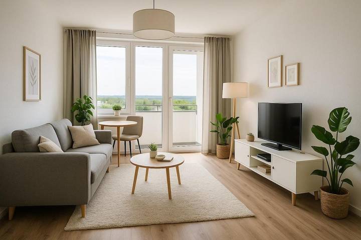 Apartamento de vacaciones para 4 personas, con balcón - 1