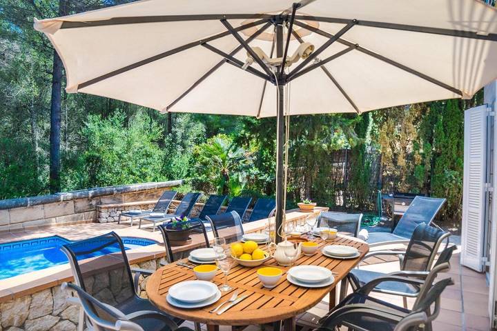 Villa 'Bonaire' mit privatem Pool, Wlan und Klimaanlage in Bonaire, Alcúdia