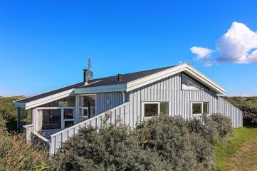 Ferienhaus für 6 Personen, mit Terrasse und Sauna in Nørlev Strand