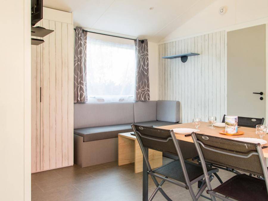 Camping  l'Océan  - Mobilheim 5 personen - Authentisch - Tv - Plancha in Brem-sur-Mer, Loire-Tal
