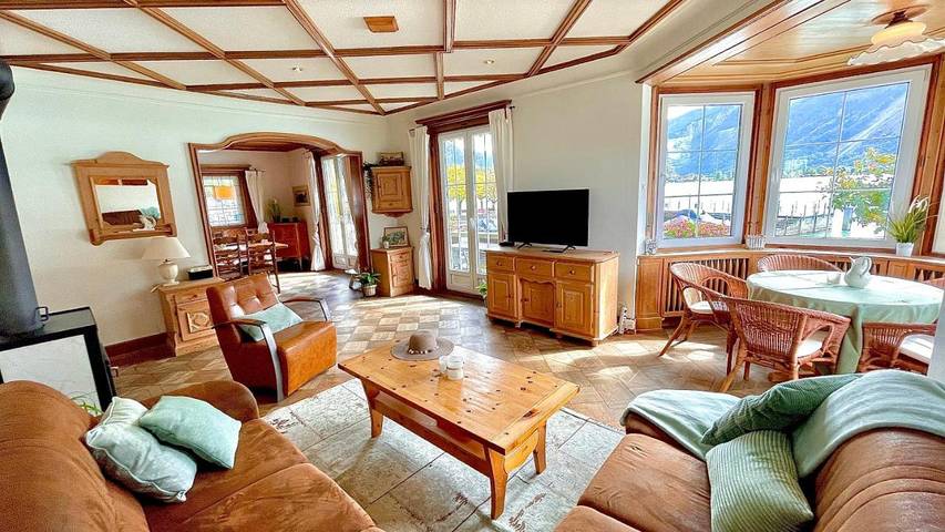 Gîte pour 7 personnes, avec vue sur le lac ainsi que jardin et vue à Brienz - 2