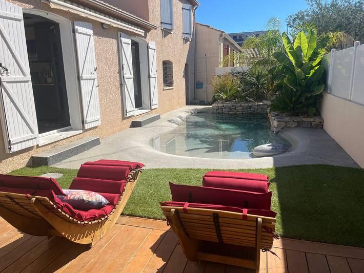 Chambre d’hôte pour 2 personnes, avec Jacuzzi et Jardin dans le Languedoc-Roussillon