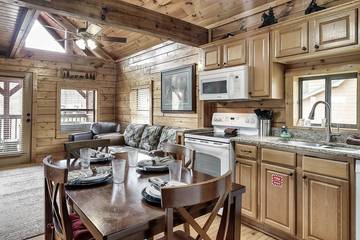 Log Cabin for 10 Guests in Sevierville, Sevier County, Picture 2