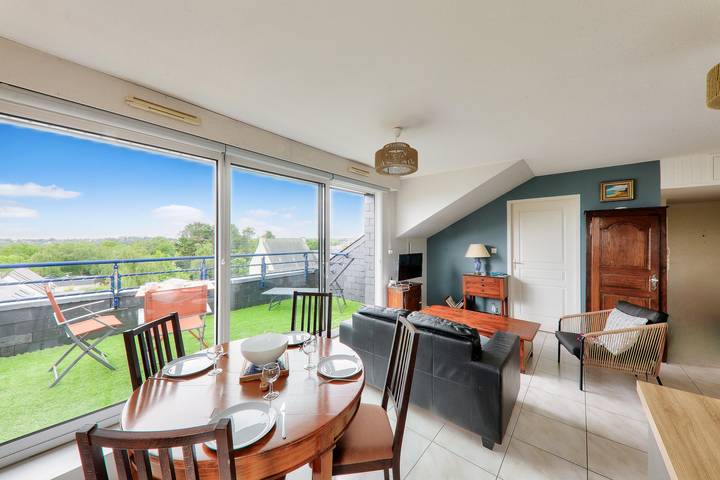 Appartement de vacances pour 4 personnes, avec balcon