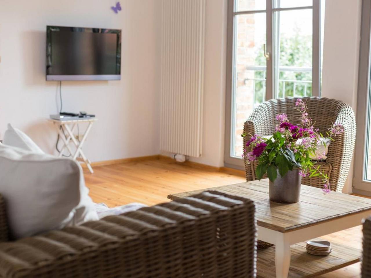 Ganze Ferienwohnung, Das Backsteinhus, App. Utkiek in Dargen, Usedom