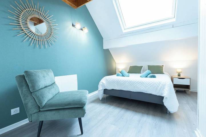 Entire apartment, L'oiseau Bleu Apartment 3-star rating in Argelès-Gazost, French Pyrenees