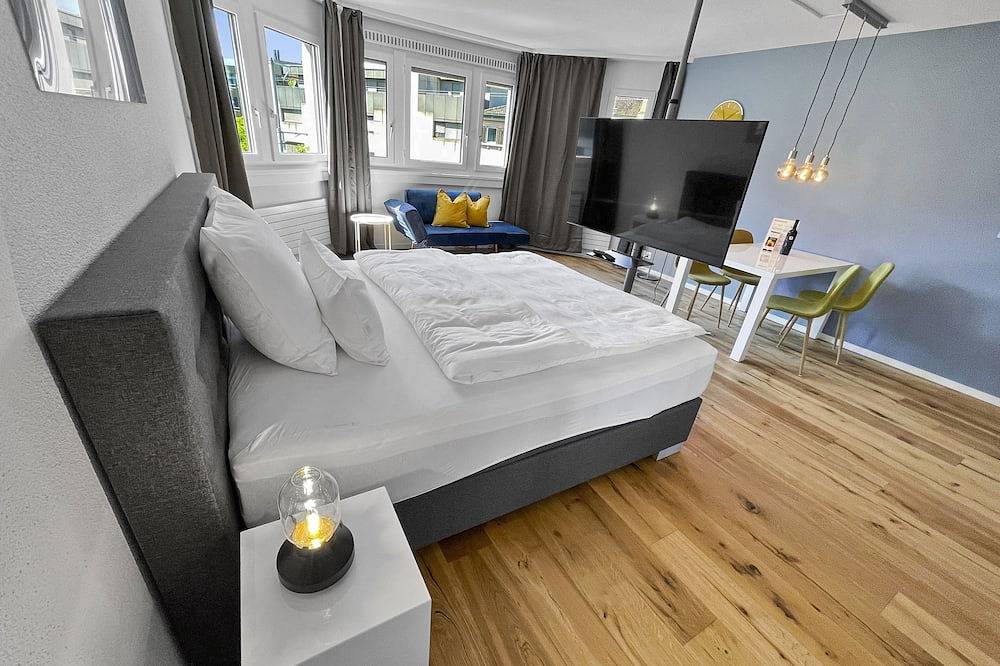 Ganze Wohnung, City View 2 Business Apartment Zug high-speed Wifi, Netflix, Disney+ in Zug, Kanton Zug