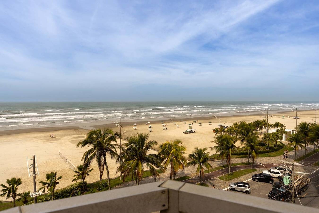 Appartement entier, Appartement de vacances pour 5 personnes avec balcon in Solemar, Praia Grande (São Paulo)