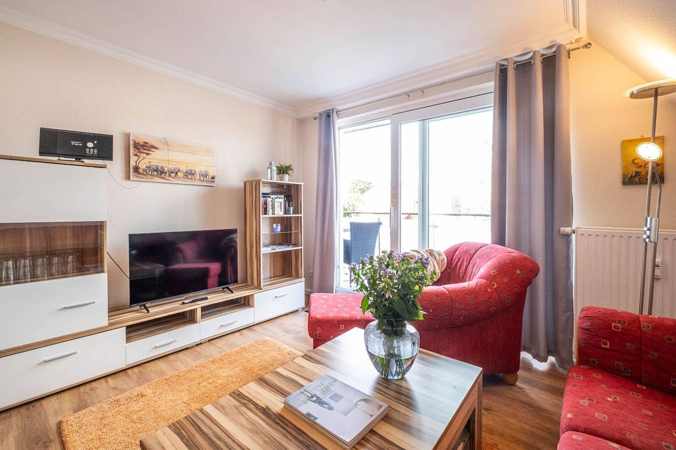 Ganze Wohnung, Ferienwohnung für bis zu 5 Personen in Kurparknähe in Büsum, Nordseeküste