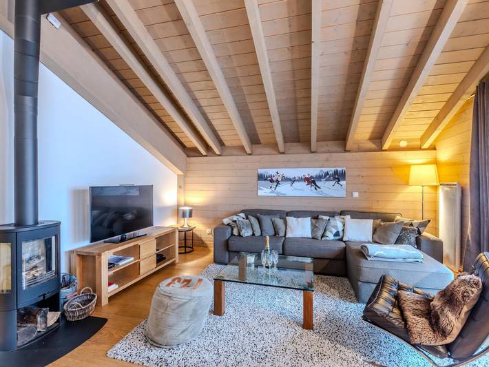 Chalet pour 5 personnes, avec balcon à Morzine - 3