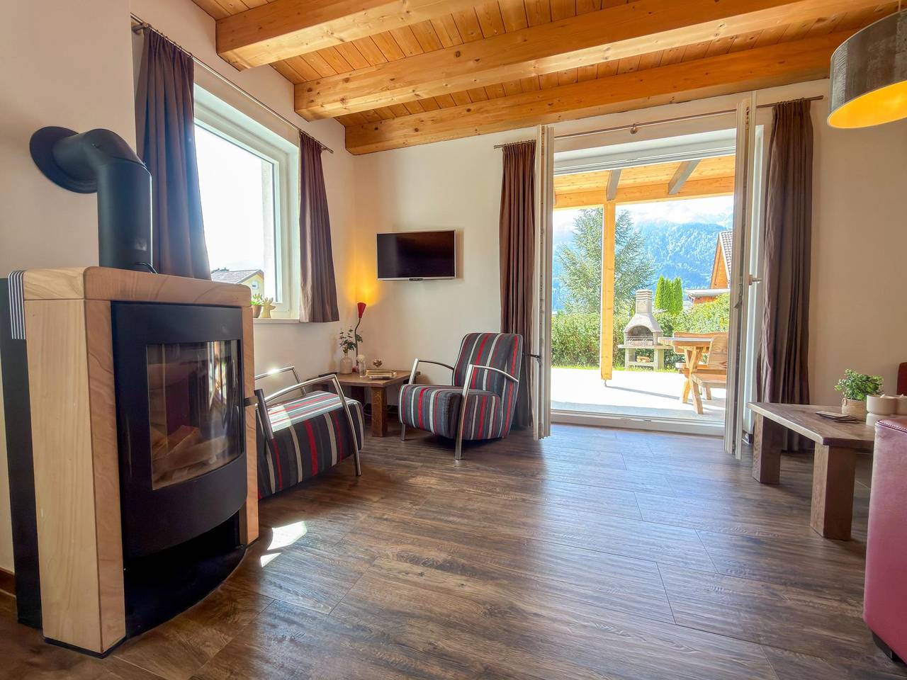 Vakantiehuis met terras en tuin bij de skipiste in Gailtaler Alpen, Kötschach-Mauthen