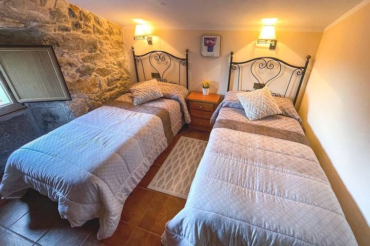 Vivienda Vacacional Vila Castriño en las Rias Baixas para alquilar completa in Taragoña, Rianjo