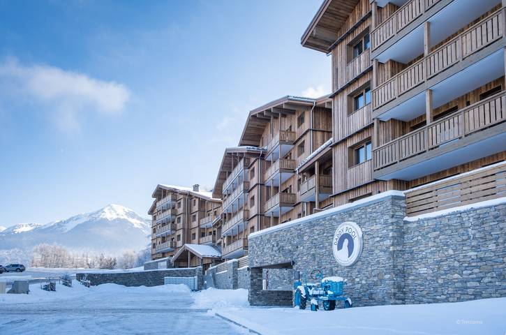 Location de vacances pour 4 personnes, avec sauna et terrasse ainsi que jacuzzi et piscine, animaux acceptés à Aime